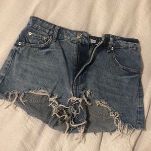 Jean shorts